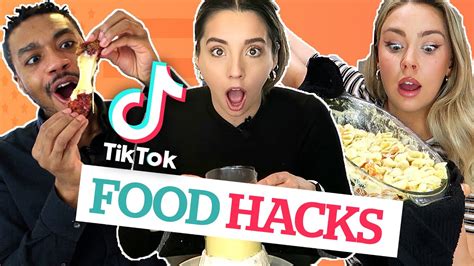 famous tiktok food hacks