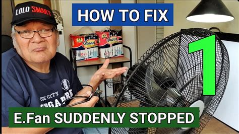 Fan Stopped Working Suddenly