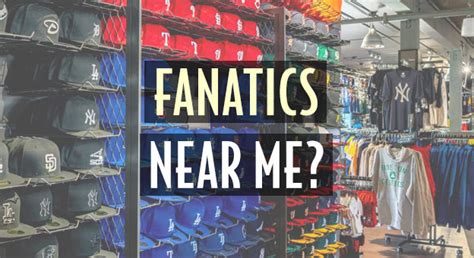 fanatics store near me