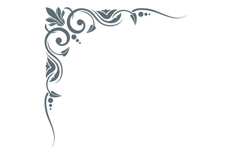 Fancy Corner Border Design