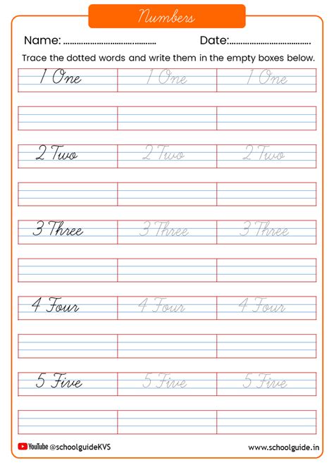 Fancy Cursive Number Printables 100 And Up