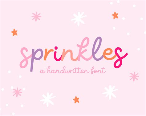 Fancy Word For Sprinkles