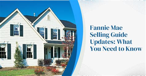 fannie mae selling guide excess land