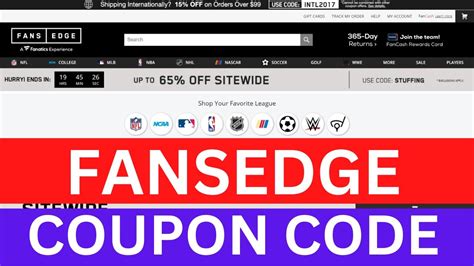 Unlock Great Deals With Fansedge Coupon Codes In 2023