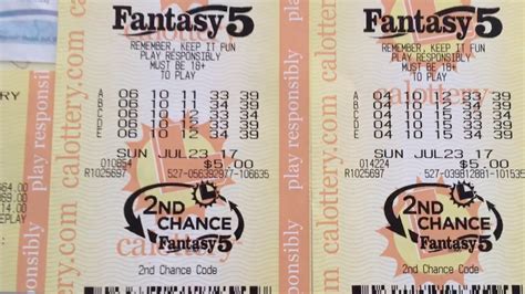 fantasy 5 ca. winning numbers