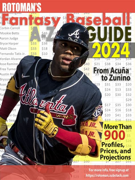 fantasy baseball guide 2024