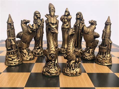 Fantasy Chess Set Art