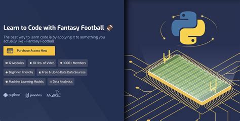 Fantasy Football Machine Learning Python