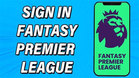 fantasy premier league log in page