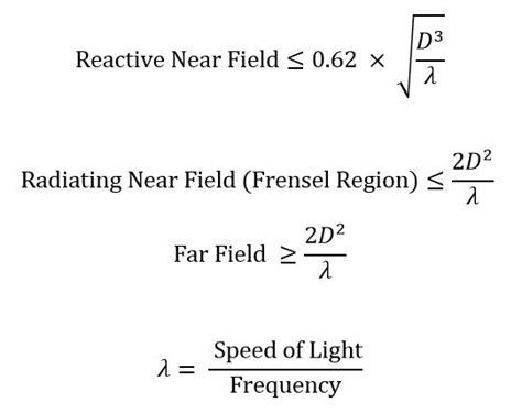 far field calculation formula