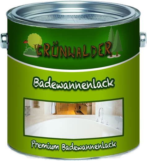 Badewannenlack 2K Badewannenbeschichtung Badewannen Farbe Emaille Lack 2,5Kg eBay