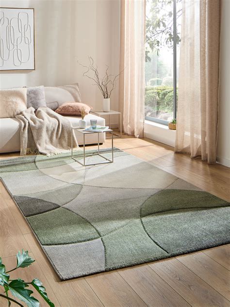 Hochflor Shaggy Teppiche Einfarbig Türkis Teppich.de