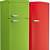 farbige kühlschrank mit gefrierfach