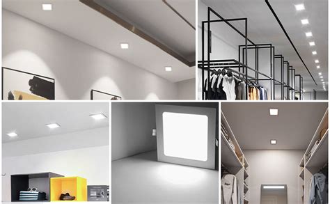 Faretti Quadrati Soffitto