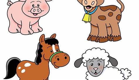 Farm Animals Clipart / Farm Clip Art / Barnyard Animals - Etsy