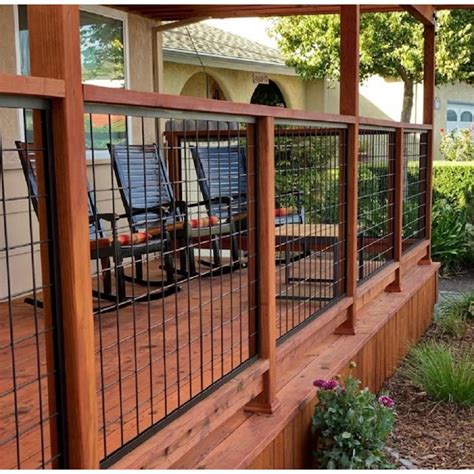 Farm Fence Deck Railing