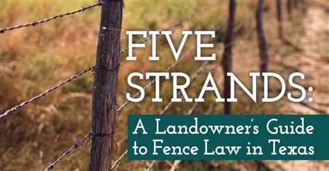 Farm Fencing Laws