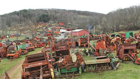 Farm Implement Junk Yard