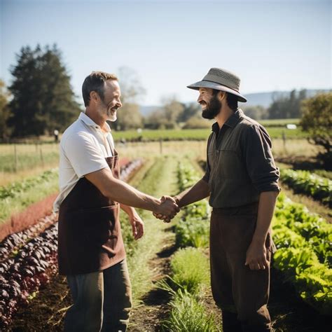 farm table chef farmer interaction