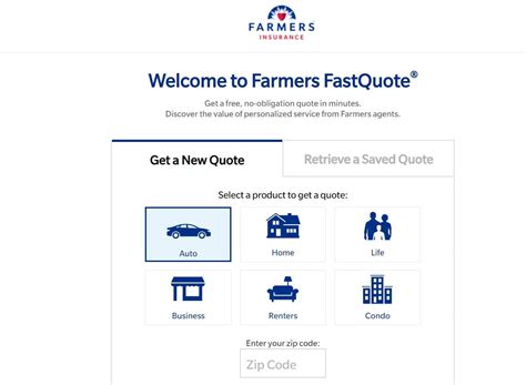 farmers car insurance online quote