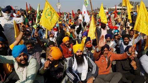 farmers protest in india