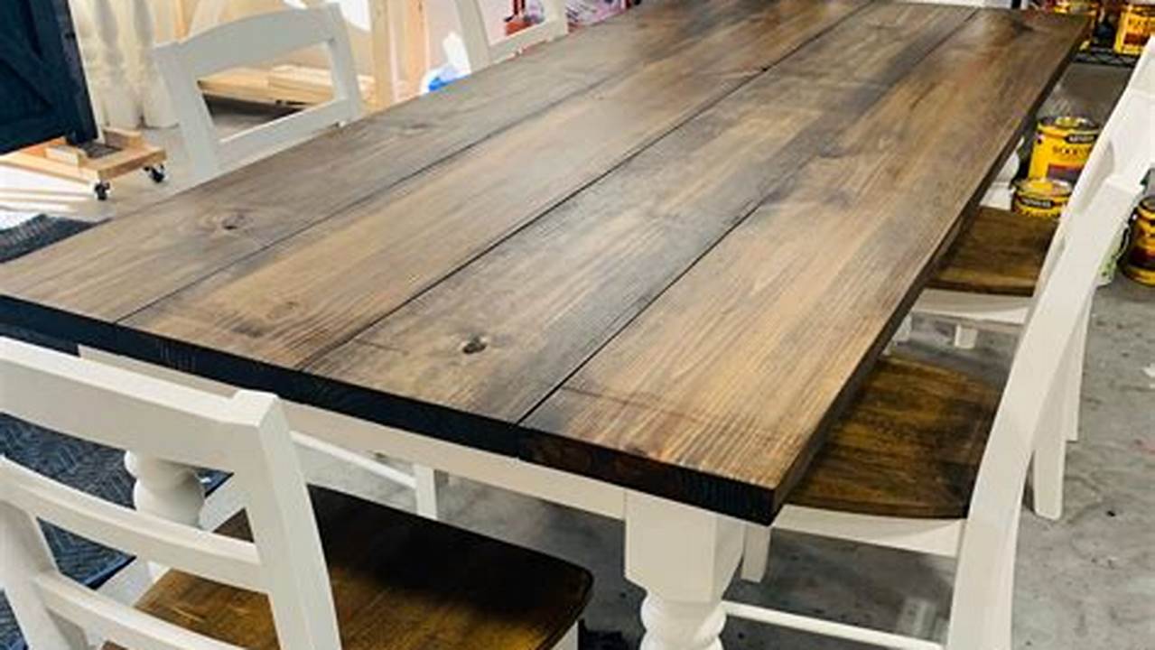 Farmhouse Kitchen Table and Chair Sets: A Timeless Addition to Your Home