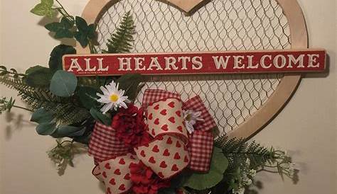 Farmhouse Valentine Decor Wreaths &Amp; Garlands