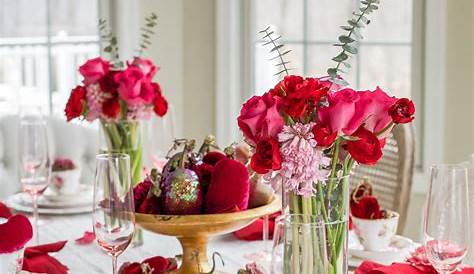 Farmhouse Valentine Dining Table Decor