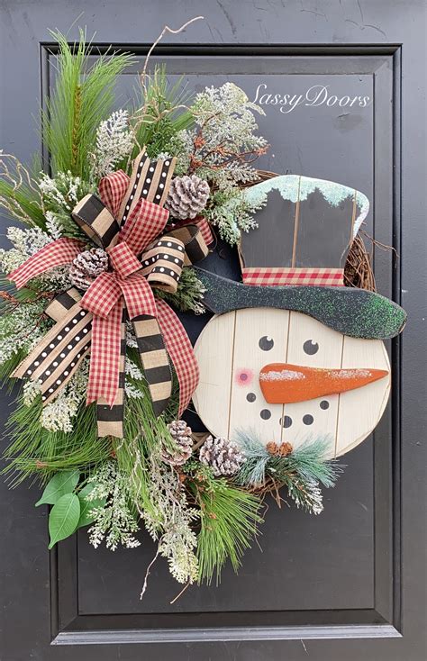 All Winter Long Farmhouse grapevine Wreath for Door After Etsy