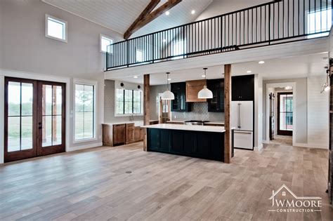 farmhouse barndominium interior