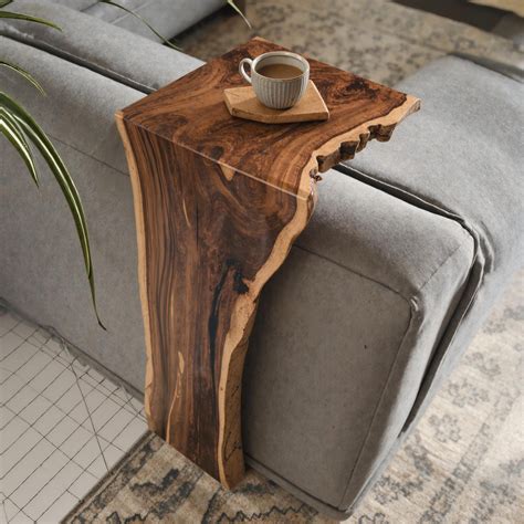 Farmhouse Sofa Arm Table