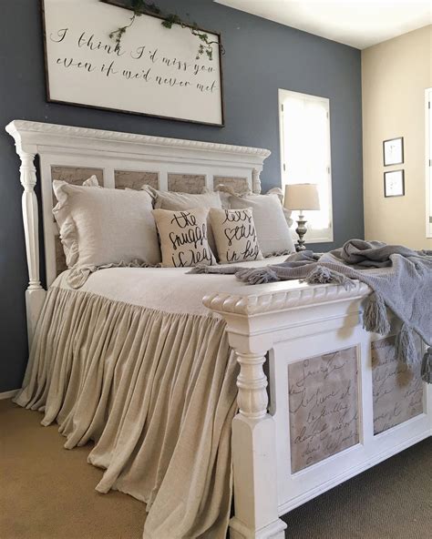 farmhouse style full size bed