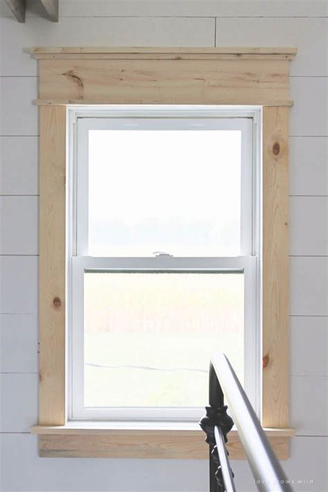 Farmhouse Trim Around Windows
