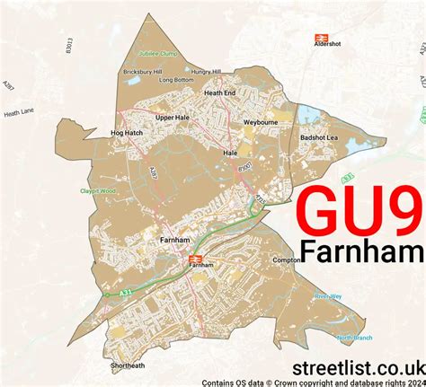 Farnham Uk Postcode