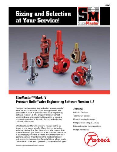 Farris Psv Catalogue