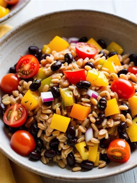 Farro And Black Beans