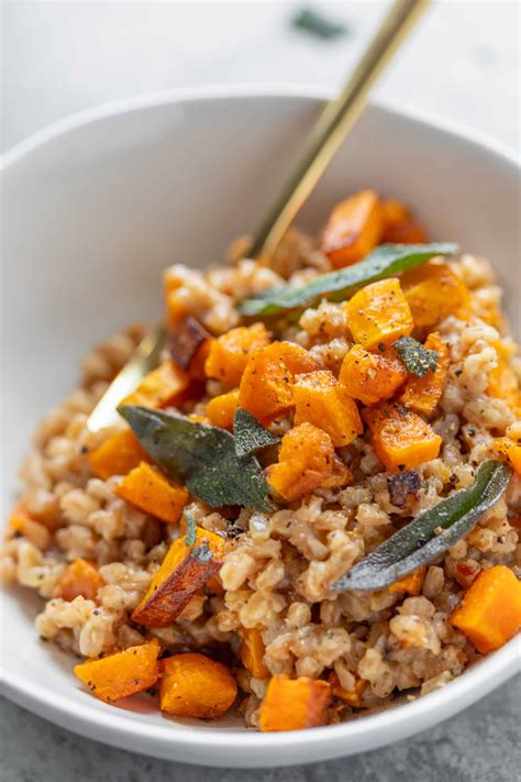 Farro Recipes Butternut Squash