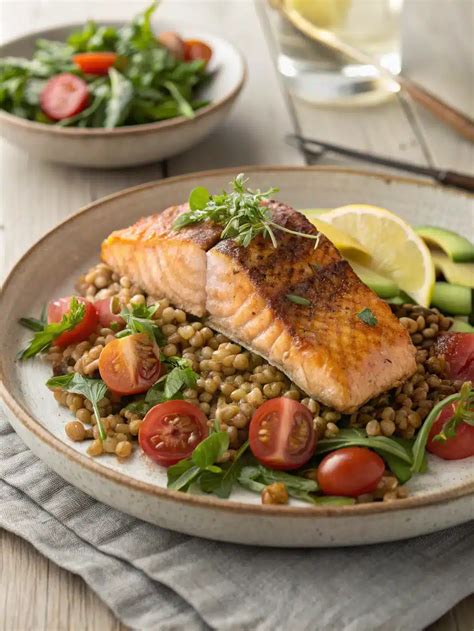 Farro Recipes Salmon