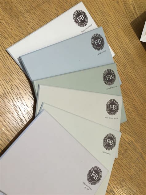 Farrow And Ball Sample Booklet