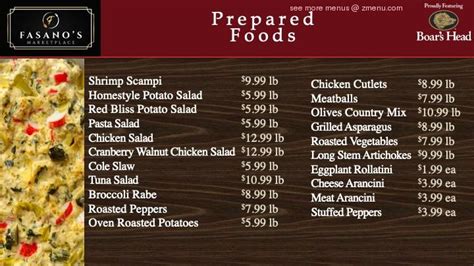 Fasano's On The Go Fasanos Catering