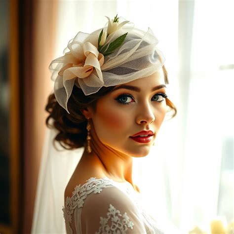 Fascinators With Veils