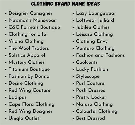 Fashion Blog Name Ideas Fashion Blog Name Generator Generate some of