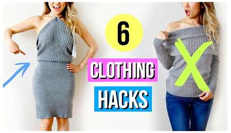 8 Best Clothing Hacks