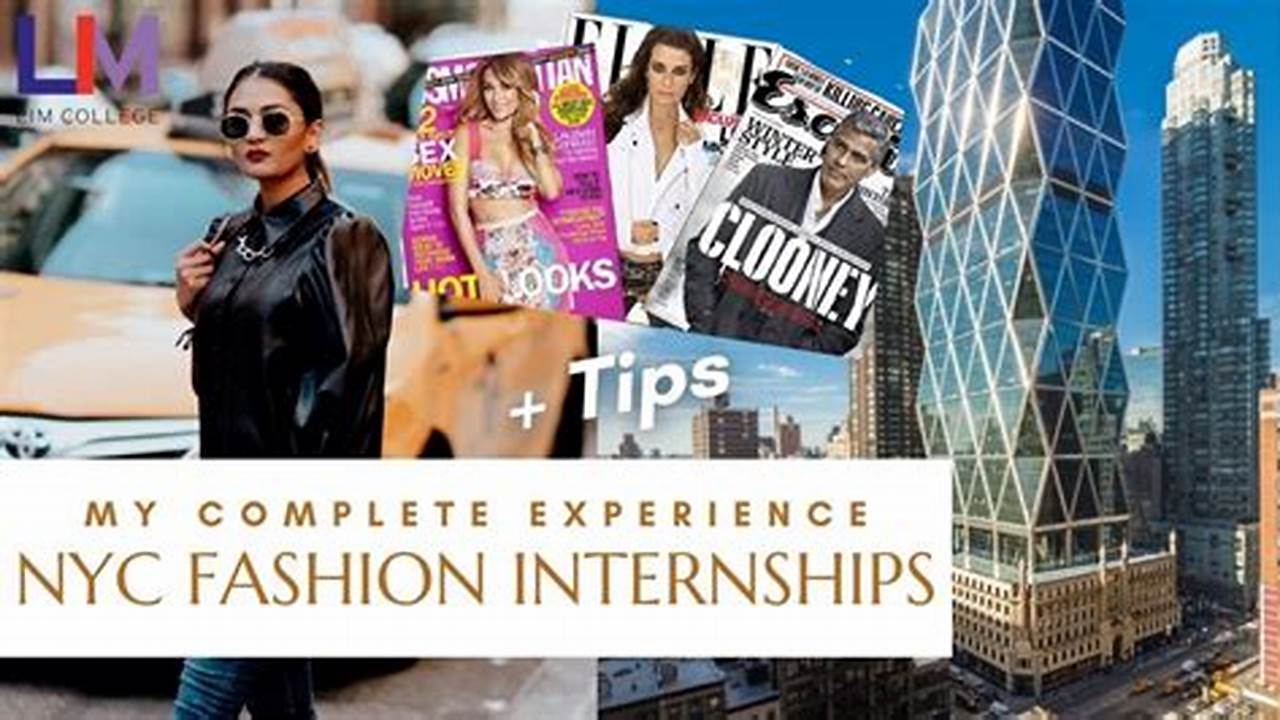 Fashion Magazine Internships Nyc