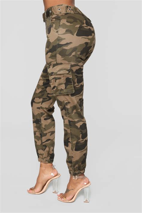 Step Up Your Style Game with Fashion Nova’s Comfy & Trendy Camo Joggers!