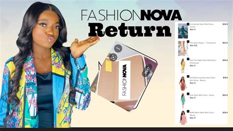 Effortless Returns: Fashion Nova’s Convenient ‘Return to Sender’ Policy Ensures Hassle-free Fashion Exchanges!