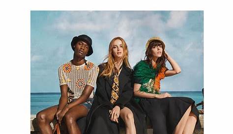 Versace Spring/Summer 2019 Campaign featuring top models