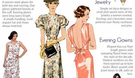 Fashion Trends 1930s