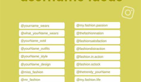 Fashion Username Ideas Brand Names 900+ Cool House Name 2022