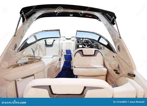 fast boat interior